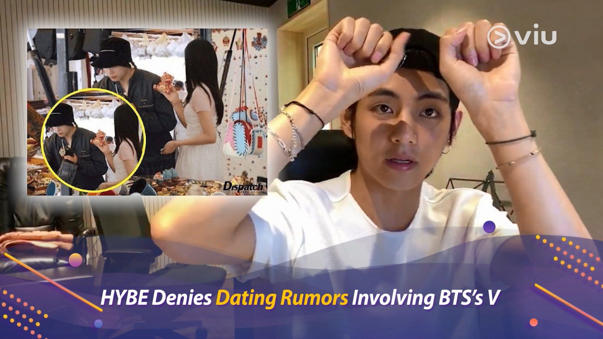 V dating rumors